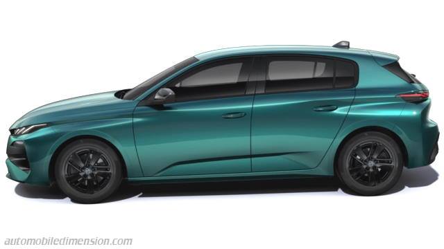 Exterieurdetail des Peugeot 308