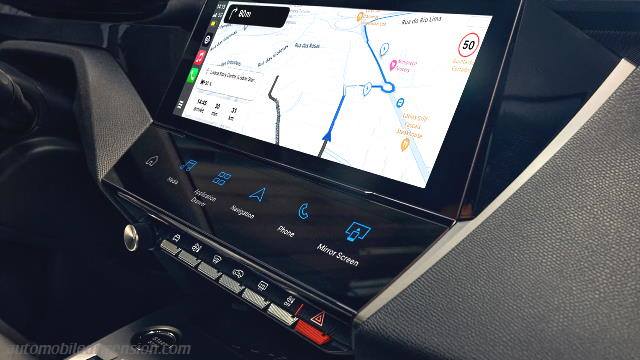 Interieurdetail des Peugeot 308