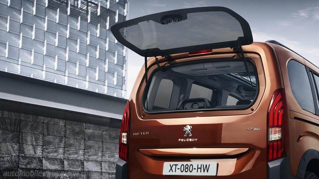 Exterieur des Peugeot Rifter