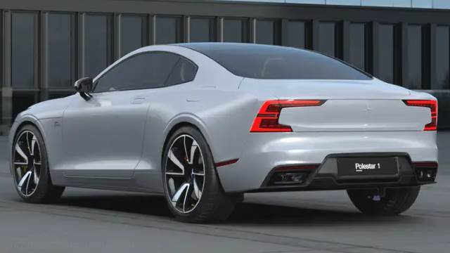 Exterior of the Polestar 1-