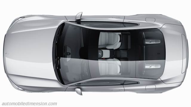 Dettaglio esterno della Polestar 1-