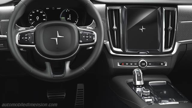 Interieurdetail des Polestar 1-