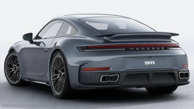 Exterieur van de Porsche 911 Turbo