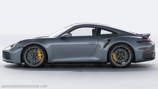 Exterieur detail van de Porsche 911 Turbo