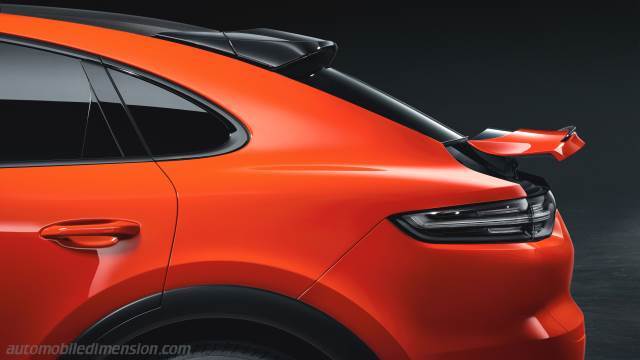 Esterno della Porsche Cayenne Coupé