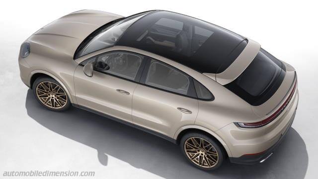 Esterno della Porsche Cayenne Coupé