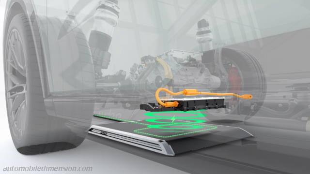 Interieurdetail des Porsche Cayenne Electric