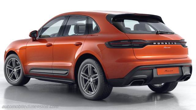 Exterieur van de Porsche Macan