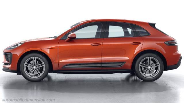 Détail extérieur de la Porsche Macan