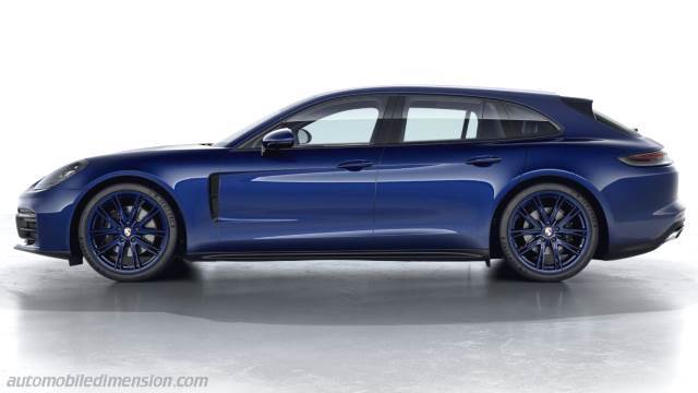 Esterno della Porsche Panamera Sport Turismo