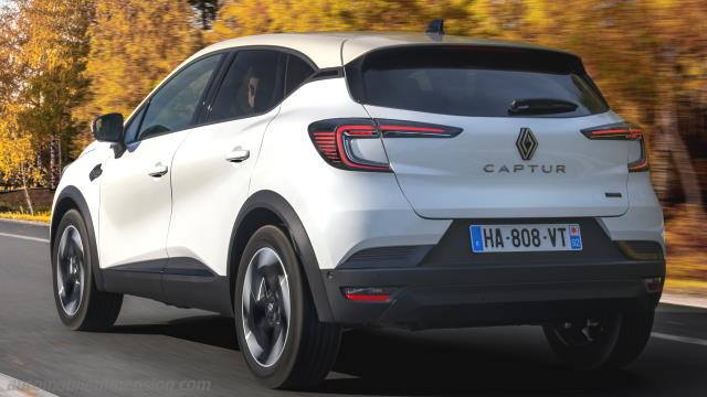 Esterno della Renault Captur