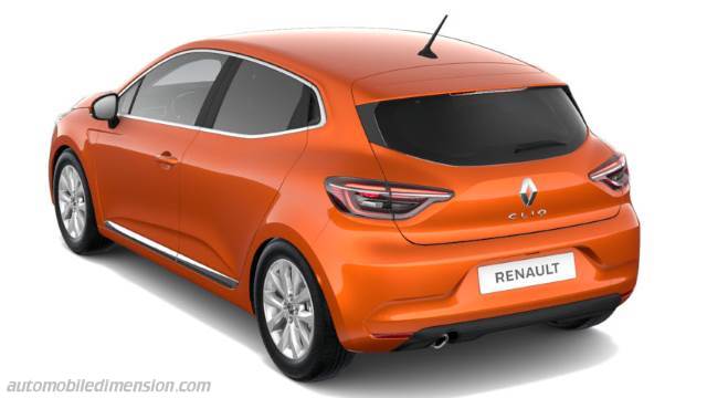 Exterieur van de Renault Clio