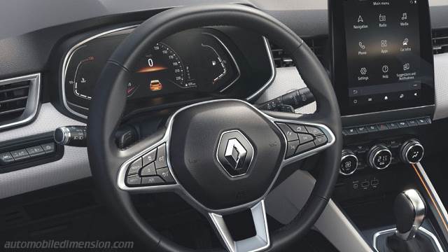 Renault Clio 2019 Abmessungen Kofferraumvolumen Und Innenraum