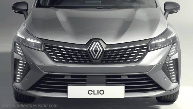 Esterno della Renault Clio