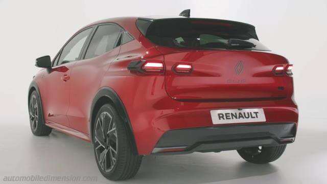 Esterno della Renault Clio