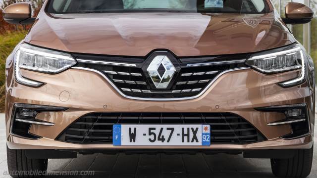 Dettaglio esterno della Renault Megane