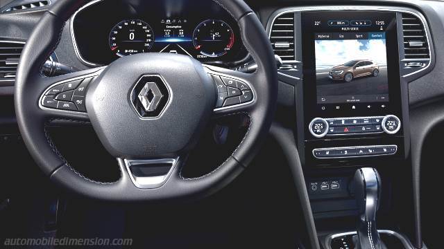 Dettaglio interno della Renault Megane