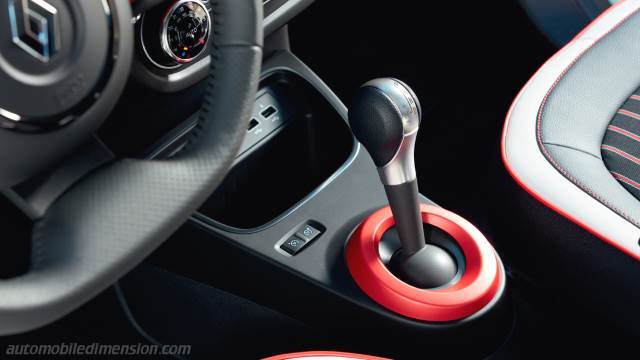 Interior detail of the Renault Twingo