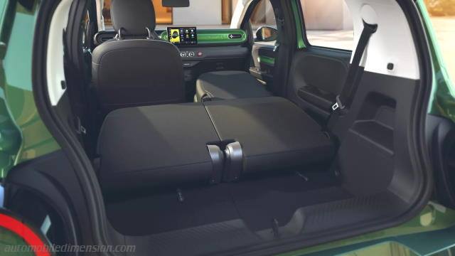 Détail intérieur de la Renault Twingo