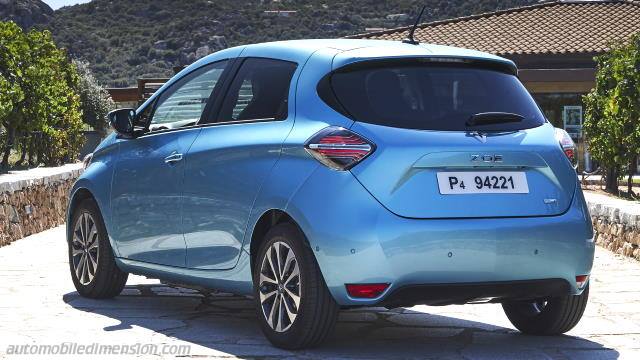 Exterior of the Renault Zoe