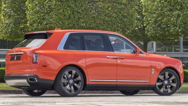 Exterior of the Rolls-Royce Cullinan