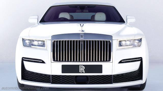 Exterieur detail van de Rolls-Royce Ghost