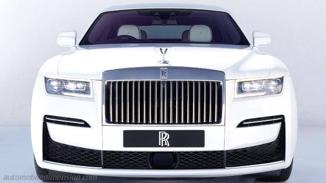 Dettaglio esterno della Rolls-Royce Ghost