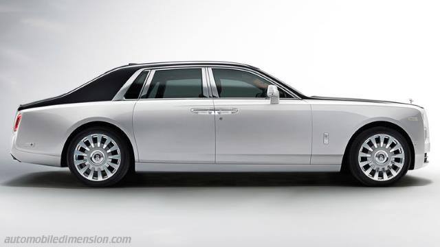 Exterieur van de Rolls-Royce Phantom