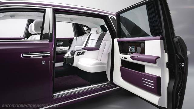 Dettaglio interno della Rolls-Royce Phantom