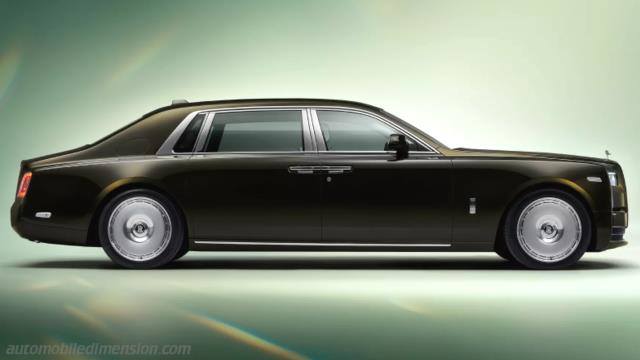 Exterior of the Rolls-Royce Phantom Extended