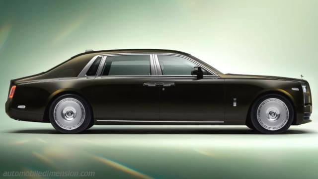 Exterieur van de Rolls-Royce Phantom Extended