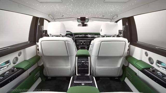 Exterieur detail van de Rolls-Royce Phantom Extended