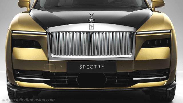Exterieur van de Rolls-Royce Spectre