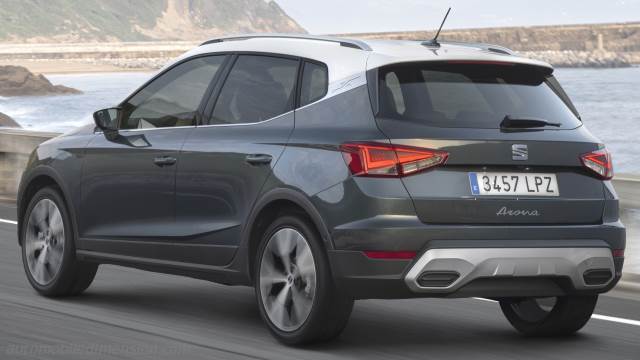 Exterieur van de Seat Arona