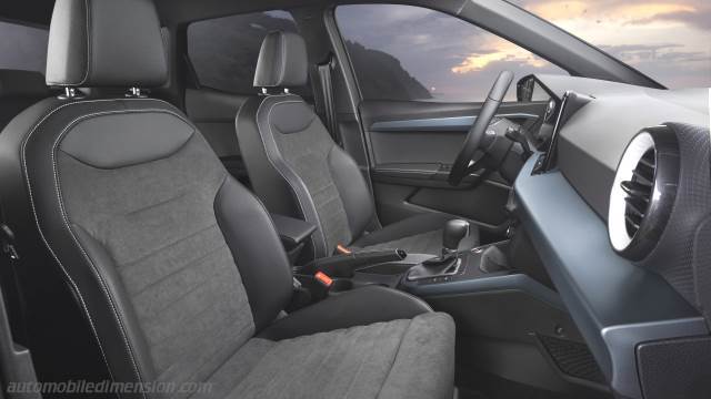 Interieur detail van de Seat Arona