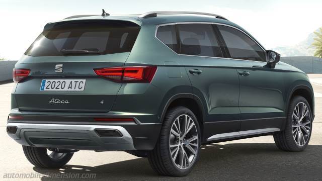 Exterieur van de Seat Ateca