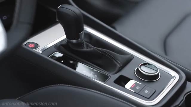 Interior detail of the Seat Ateca