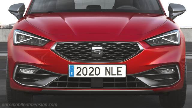 Exterior detail of the Seat Leon