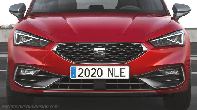 Exterieur detail van de Seat Leon