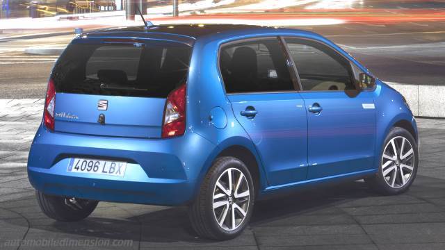 Exterior of the Seat Mii electric
