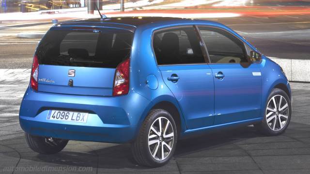 Extérieur de la Seat Mii electric