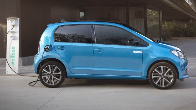 Exterior detail of the Seat Mii electric