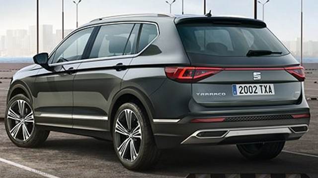 Exteriör av Seat Tarraco