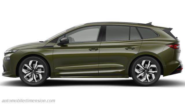 Exterior detail of the Skoda Enyaq