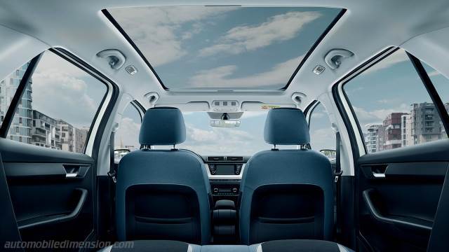 Interiör detalj av Skoda Fabia Combi