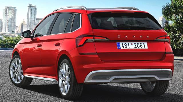 Exteriör av Skoda Kamiq