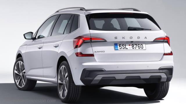 Exterieur van de Skoda Kamiq