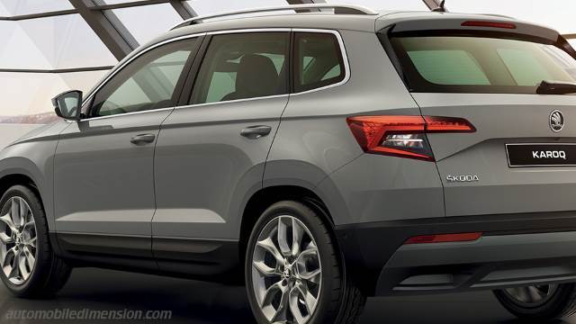 Skoda Karoq Abmessungen Kofferraumvolumen Und Innenraum