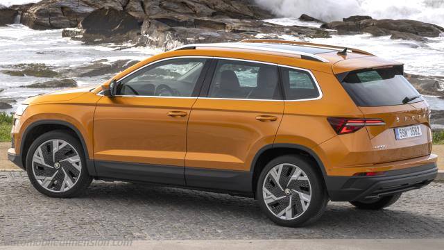 Exteriör av Skoda Karoq