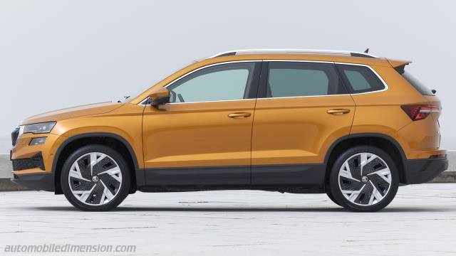 Dettaglio esterno della Skoda Karoq